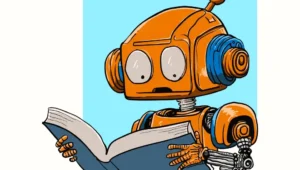 robot reading